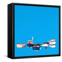 Moorings-Tom Holland-Framed Stretched Canvas