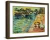 Moorings-Brenda Brin Booker-Framed Giclee Print