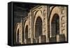 Moorish Arch Portico on Plaza De Armas, Ruins of Medina Azahara Medieval Palace-City-null-Framed Stretched Canvas