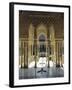 Moorish Architecture of the Court of the Lions, the Alhambra, Granada, Andalucia (Andalusia), Spain-Nedra Westwater-Framed Photographic Print