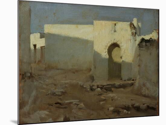 Moorish Buildings in Sunlight, 1879-80-John Singer Sargent-Mounted Giclee Print