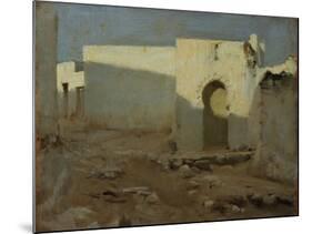 Moorish Buildings in Sunlight, 1879-80-John Singer Sargent-Mounted Giclee Print