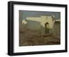 Moorish Buildings in Sunlight, 1879-80-John Singer Sargent-Framed Premium Giclee Print