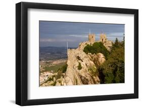 Moorish Castle (Castelo dos Morros), Sintra, Portugal-Mark A Johnson-Framed Photographic Print