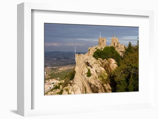 Moorish Castle (Castelo dos Morros), Sintra, Portugal-Mark A Johnson-Framed Photographic Print