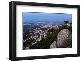 Moorish Castle (Castelo dos Morros), Sintra, Portugal-Mark A Johnson-Framed Photographic Print