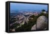 Moorish Castle (Castelo dos Morros), Sintra, Portugal-Mark A Johnson-Framed Stretched Canvas