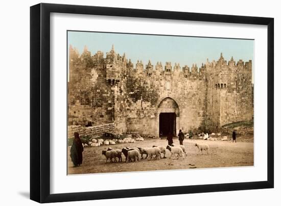 Moorish Castle-null-Framed Art Print