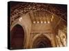 Moorish Decoration in Hall of Kings, Alhambra , Granada, Spain-null-Stretched Canvas