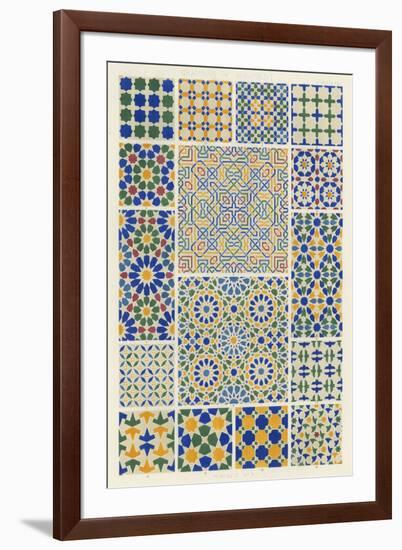 Moorish Design-Owen Jones-Framed Art Print