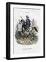 Moorish Gendarmes, French Army in Algeria-null-Framed Giclee Print