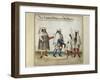 Moorish Inhabitant from Granada, Spain, Watercolor Print, Newport, 1712-null-Framed Giclee Print