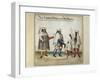 Moorish Inhabitant from Granada, Spain, Watercolor Print, Newport, 1712-null-Framed Giclee Print