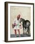 Moorish Knight and Horse-Jacopo Ligozzi-Framed Giclee Print