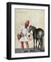 Moorish Knight and Horse-Jacopo Ligozzi-Framed Giclee Print