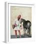 Moorish Knight and Horse-Jacopo Ligozzi-Framed Giclee Print