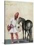 Moorish Knight and Horse-Jacopo Ligozzi-Stretched Canvas