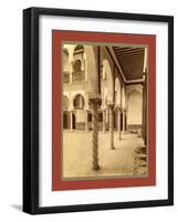 Moorish Palace, Algiers-Etienne & Louis Antonin Neurdein-Framed Giclee Print