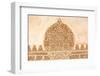 Moorish Plasterwork from inside the Alhambra Palace in Granada-Lotsostock-Framed Photographic Print