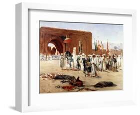 Moorish Procession-Jean Joseph Benjamin Constant-Framed Giclee Print