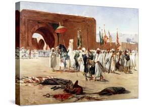 Moorish Procession-Jean Joseph Benjamin Constant-Stretched Canvas