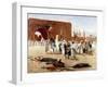 Moorish Procession-Jean Joseph Benjamin Constant-Framed Giclee Print