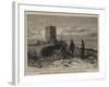 Moorish Tower at Gibraltar, Station of the Eclipse Expedition-null-Framed Premium Giclee Print