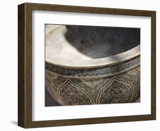 Moorish Urn, Dubai, United Arab Emirates, Middle East-Amanda Hall-Framed Photographic Print