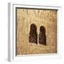 Moorish Window and Arabic Inscriptions, Alhambra Palace, UNESCO World Heritage Site, Spain-Stuart Black-Framed Photographic Print
