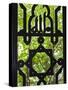 Moorish Window, the Alcazar, Seville, Spain-Walter Bibikow-Stretched Canvas