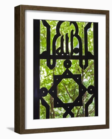 Moorish Window, the Alcazar, Seville, Spain-Walter Bibikow-Framed Photographic Print