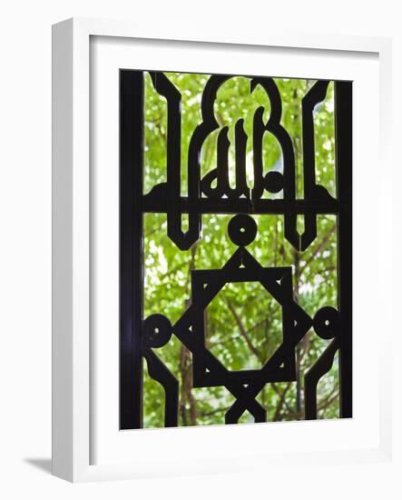 Moorish Window, the Alcazar, Seville, Spain-Walter Bibikow-Framed Photographic Print