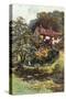 Moorland Cottage-Ernest W Haslehust-Stretched Canvas