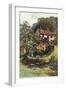 Moorland Cottage-Ernest W Haslehust-Framed Art Print