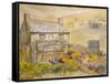 Moorland Cottage-Joan Thewsey-Framed Stretched Canvas