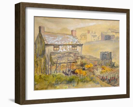 Moorland Cottage-Joan Thewsey-Framed Giclee Print