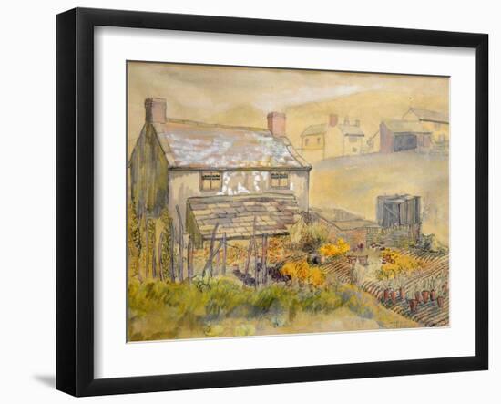 Moorland Cottage-Joan Thewsey-Framed Giclee Print