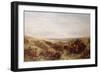 Moorland Landscape with Figures-Charles Thomas Bale-Framed Giclee Print
