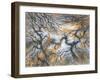 Moorland Larches, Yorkshire, c.1983-Isabel Alexander-Framed Giclee Print