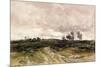 Moorland Scene, 1878-Thomas Collier-Mounted Giclee Print