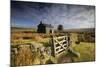 Moorland View Of Nun'S Cross Farm, Dry Stone Wall And Gate, Dartmoor, Devon, UK. February 2009-Ross Hoddinott-Mounted Photographic Print