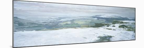 Moorland - Winter, C.2002-Charles E. Hardaker-Mounted Giclee Print