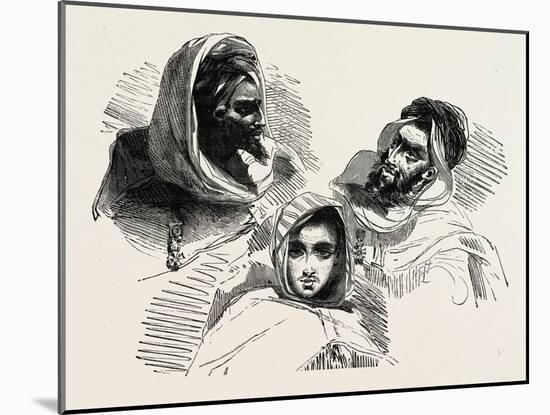 Moors, Several Historic and Modern Populations from North Africa-null-Mounted Giclee Print