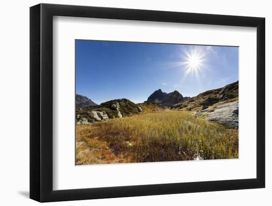 Moorsee in Front of Ballunspitze-Jurgen Ulmer-Framed Photographic Print