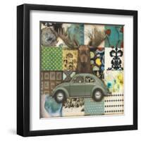 Moose Bug-Laura Van Horne-Framed Art Print