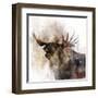 Moose Call-Ken Roko-Framed Art Print