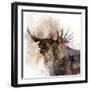 Moose Call-Ken Roko-Framed Art Print