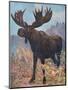 Moose (Elk), Cuthbert Swan-Cuthbert Swan-Mounted Art Print