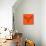 Moose Head Orange Mesh-Lisa Kroll-Mounted Art Print displayed on a wall