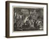 Moose-Hunting in Canada, a Night in a Shanty-Sydney Prior Hall-Framed Giclee Print